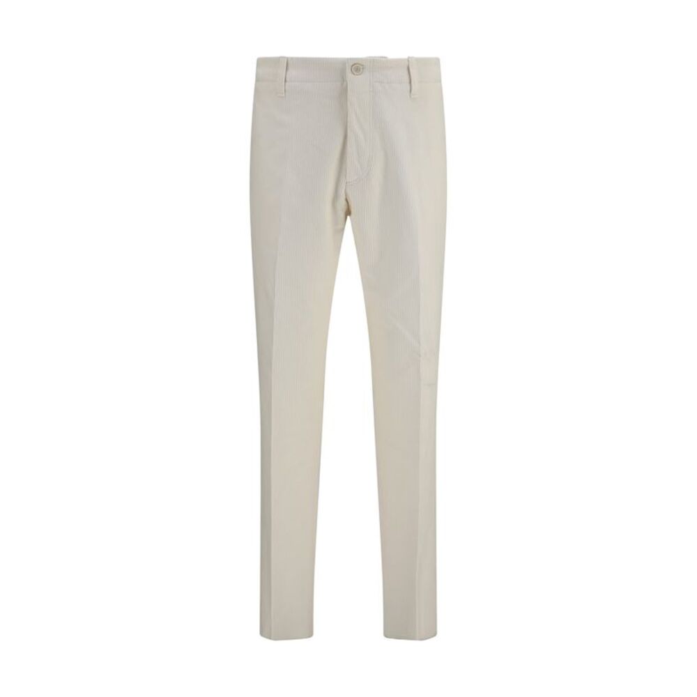 Lardini Men Ribbed Viscose Pants